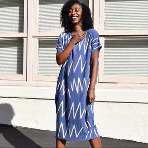 Alex Steele Scribble Dress — with pockets!